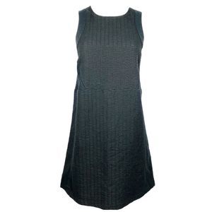 A/X ARMANI EXCHANGE Black Sleeveless A-line Dress